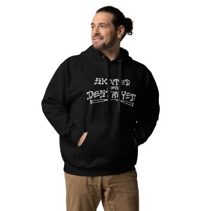 Unisex Hoodie - Skated and Destroyed with Crutches